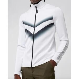 NWT J.Lindeberg Omnia Mid Layer, White, Large